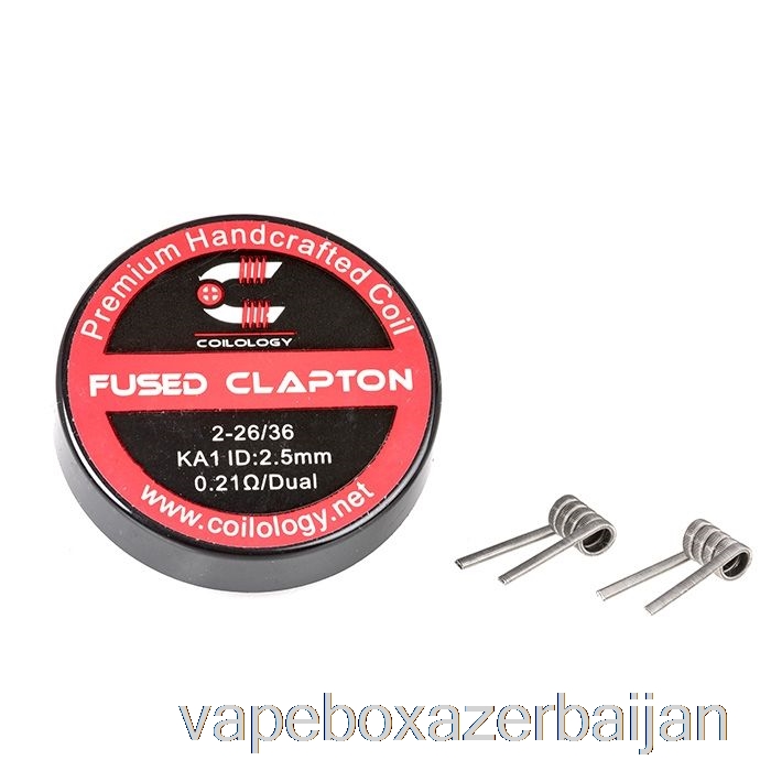 Vape Smoke Coilology Performance Prebuilt Coils Fused Clapton - 0.21ohm KA1